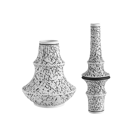 玻璃碎紋花器